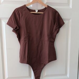 BP Brown Bodysuit Top for Women